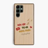ốp lưng gỗ samsung s22 ultra