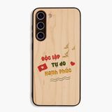 ốp lưng gỗ samsung s23