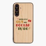 ốp lưng gỗ samsung s24