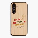 ốp lưng gỗ samsung s24