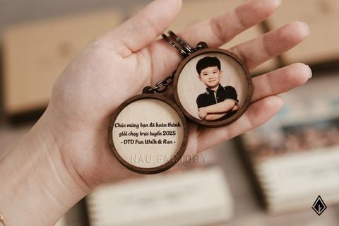 Móc khóa gỗ | Quà tặng cá nhân hóa độc đáo