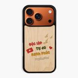 ốp lưng gỗ iphone 17 pro