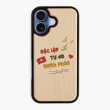 ốp lưng gỗ iphone 17