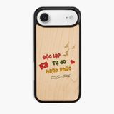 ốp lưng gỗ iphone 17 air