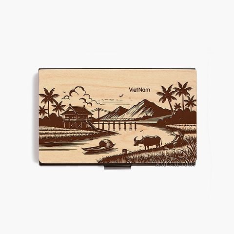 Hộp namecard | Làng quê Việt Nam