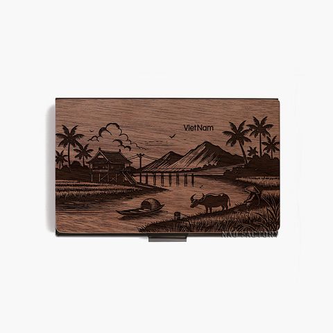 Hộp namecard | Làng quê Việt Nam