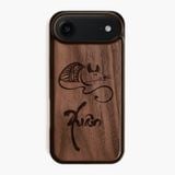 ốp lưng gỗ iphone 17 air