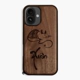 ốp lưng gỗ iphone 16