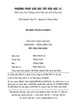  Phương Pháp Giải Bài Tập Hoá Học 12 - Biên soạn theo Chương trình Giáo dục phổ thông mới 