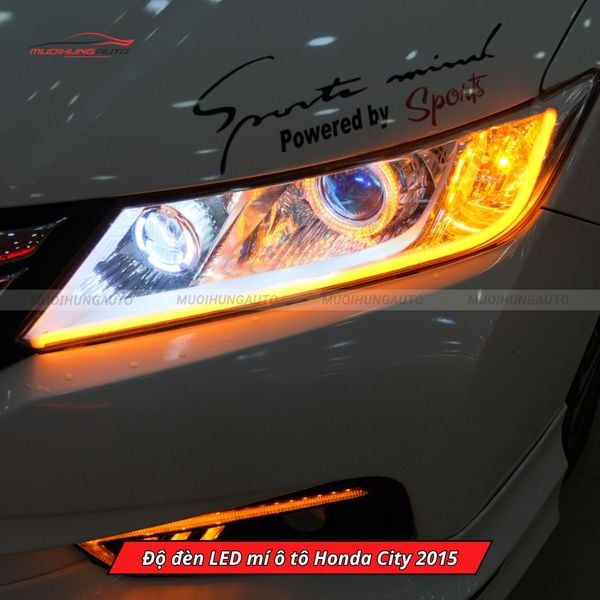 Độ Đèn LED Mí Ô Tô Honda City 2015
