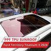 Ford Territory Titanium X 2024 Dán Phim PPF TPU SUNROOF Cách Nhiệt Cửa Sổ Trời