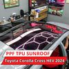 Toyota Corolla Cross HEV 2024 Dán Phim PPF TPU SUNROOF Cách Nhiệt Cửa Sổ Trời