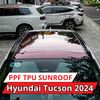Hyundai Tucson 2024 Dán Phim PPF TPU SUNROOF Cách Nhiệt Cửa Sổ Trời