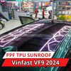 Vinfast VF9 2024 Dán Phim PPF TPU SUNROOF Cách Nhiệt Cửa Sổ Trời