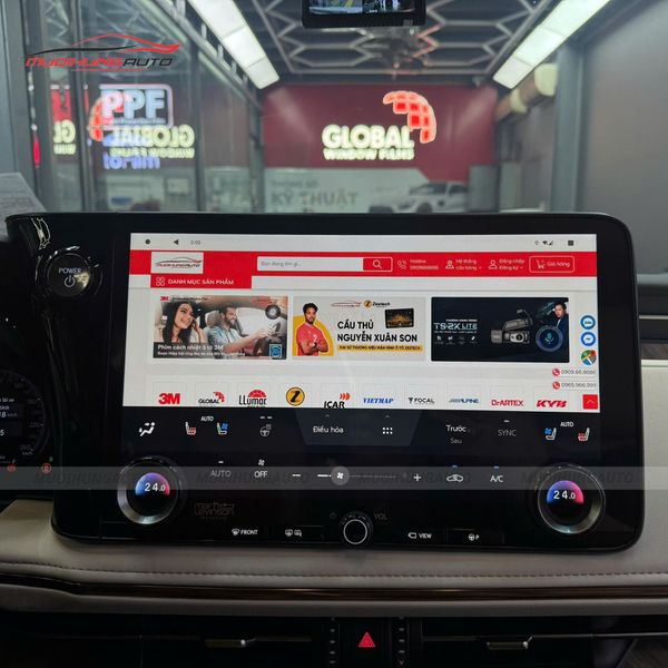 Android Box Cho Ô Tô Lexus LM500h 2025
