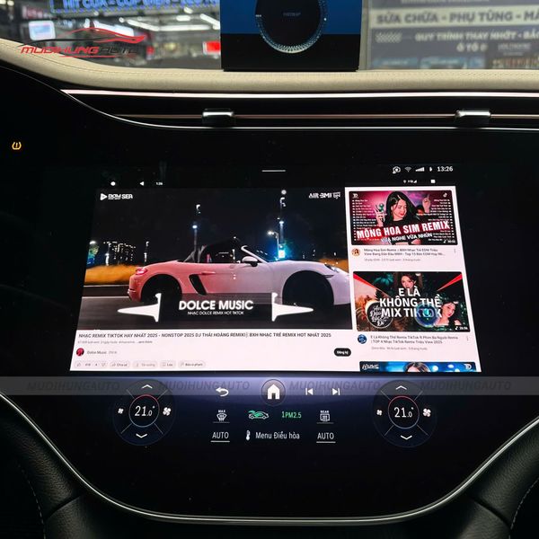 Android Box Cho Ô Tô Mercedes-Benz EQE 500 2025