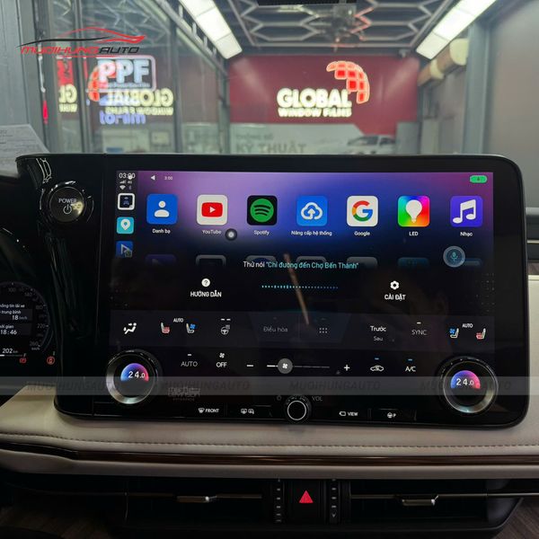 Android Box Cho Ô Tô Lexus LM500h 2025