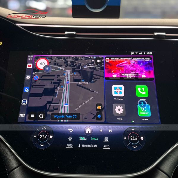 Android Box Cho Ô Tô Mercedes-Benz EQE 500 2025