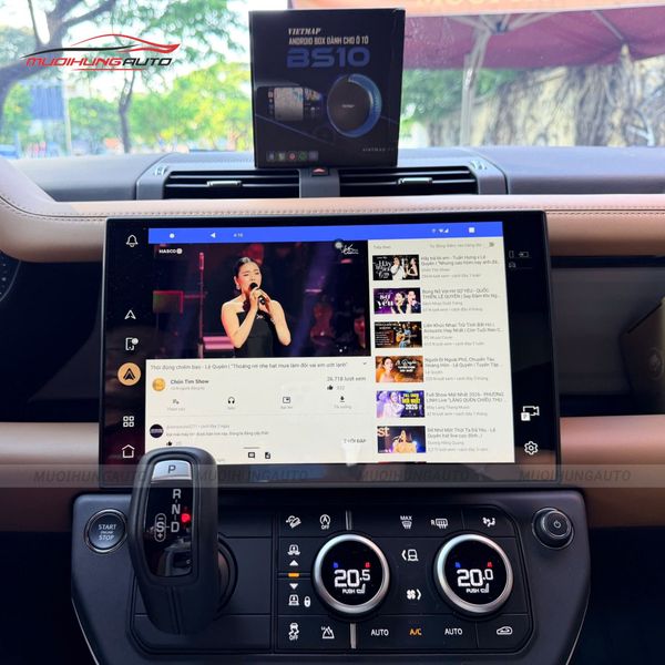 Android Box Cho Ô Tô Land Rover Defender 2025