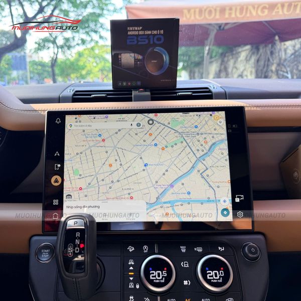 Android Box Cho Ô Tô Land Rover Defender 2025