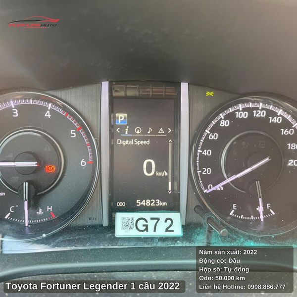 Toyota Fortuner Legender 1 Cầu - 2022