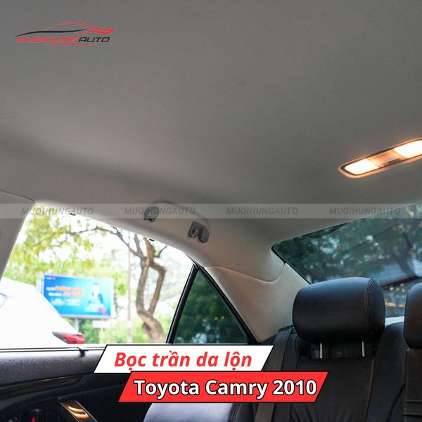 Bọc Trần Da Lộn Ô Tô Toyota Camry 2010