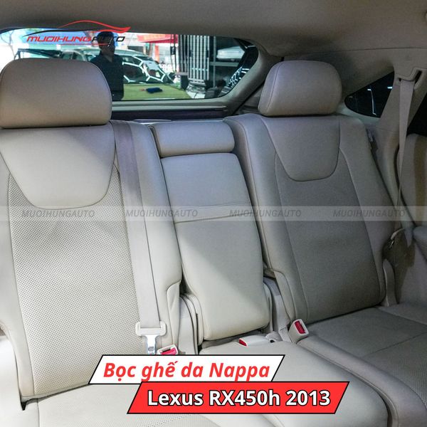 Bọc Ghế Da Nappa Lexus RX450h 2013