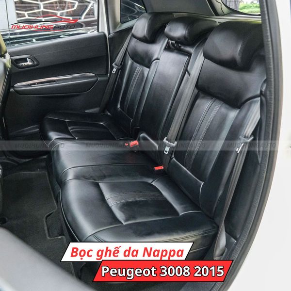 Bọc Ghế Da Nappa Peugeot 3008 2015