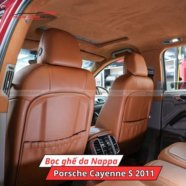 Bọc Ghế Da Nappa Porsche Cayenne S 2011