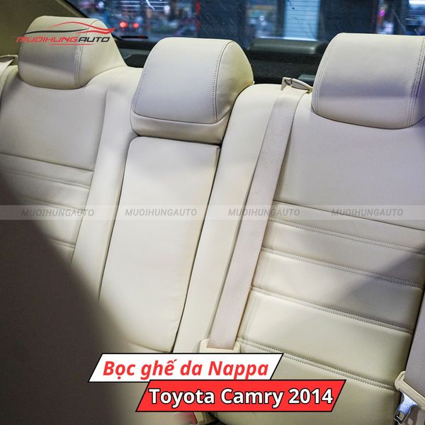 Bọc Ghế Da Nappa Toyota Camry 2014