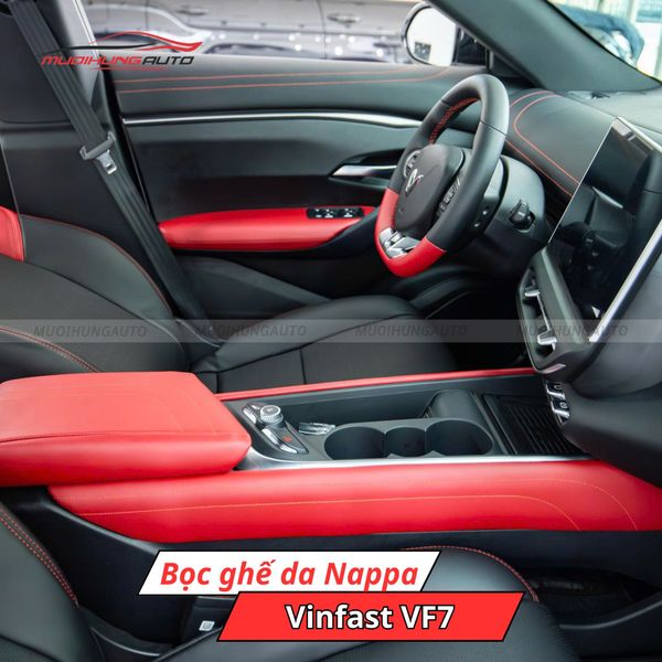 Bọc Ghế Da Nappa Vinfast VF7
