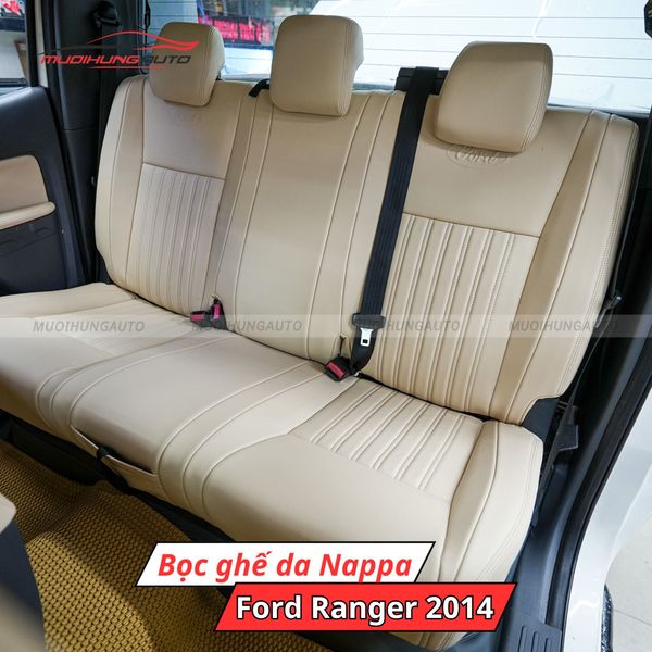 Bọc Ghế Da Nappa Ford Ranger 2014