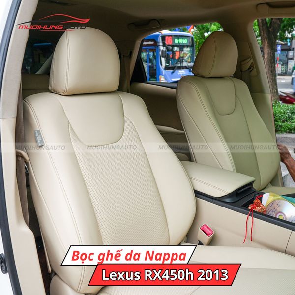 Bọc Ghế Da Nappa Lexus RX450h 2013