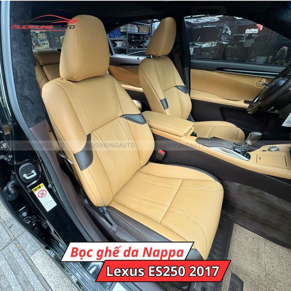 Bọc Ghế Da Nappa Lexus ES250 2017