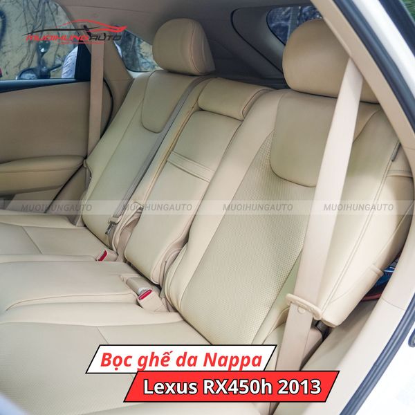 Bọc Ghế Da Nappa Lexus RX450h 2013
