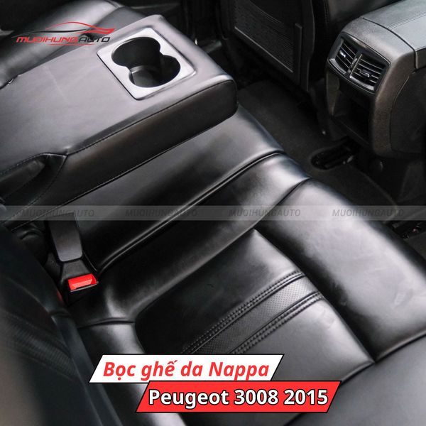 Bọc Ghế Da Nappa Peugeot 3008 2015