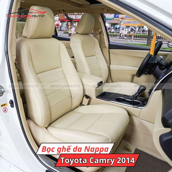 Bọc Ghế Da Nappa Toyota Camry 2014