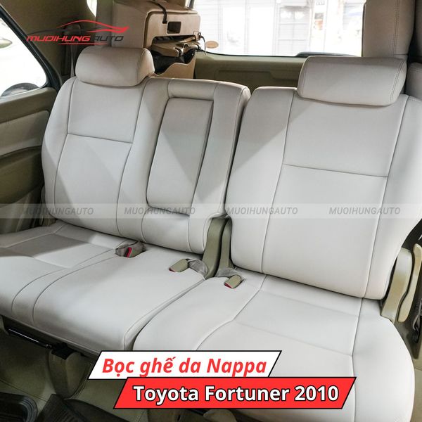 Bọc Ghế Da Nappa Toyota Fortuner 2010
