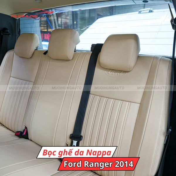 Bọc Ghế Da Nappa Ford Ranger 2014