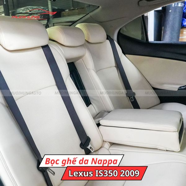 Bọc Ghế Da Nappa Lexus IS350 2009