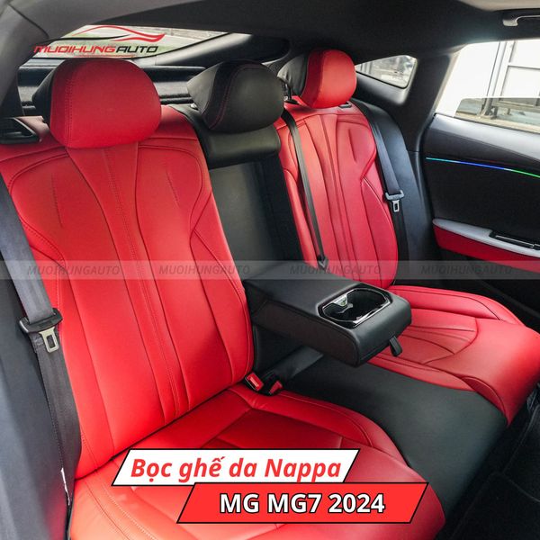 Bọc Ghế Da Nappa MG MG7 2024