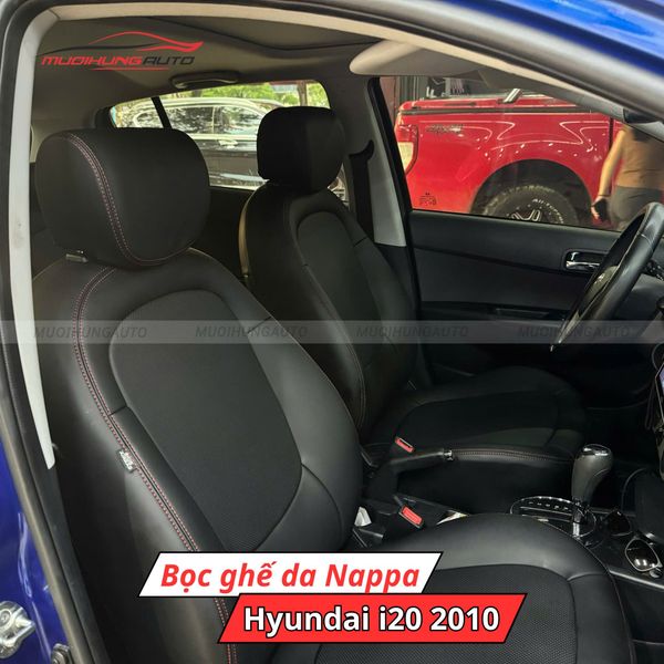 Bọc Ghế Da Nappa Hyundai i20 2010