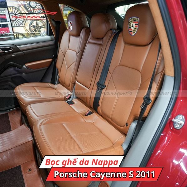Bọc Ghế Da Nappa Porsche Cayenne S 2011