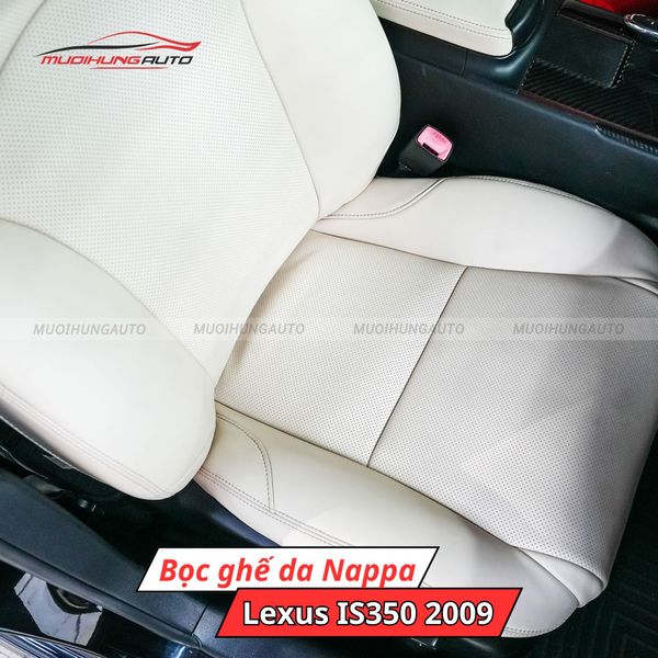 Bọc Ghế Da Nappa Lexus IS350 2009