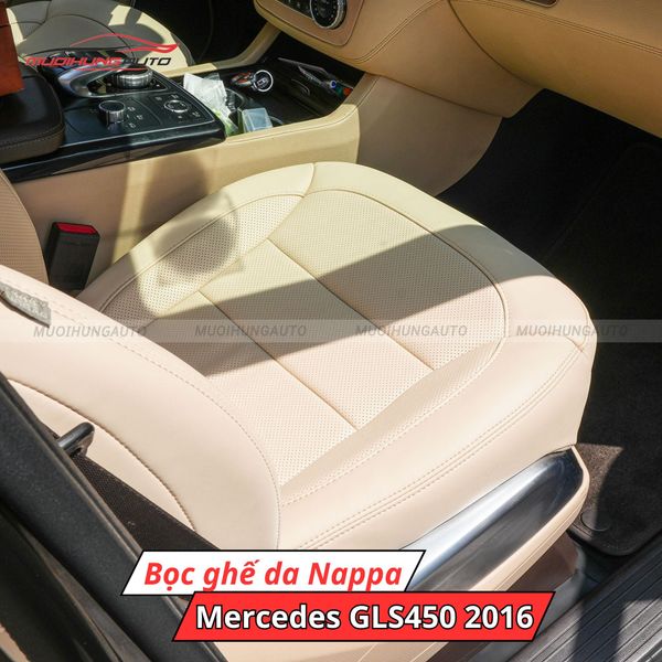 Bọc Ghế Da Nappa Mercedes GLS450 2016