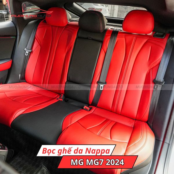 Bọc Ghế Da Nappa MG MG7 2024