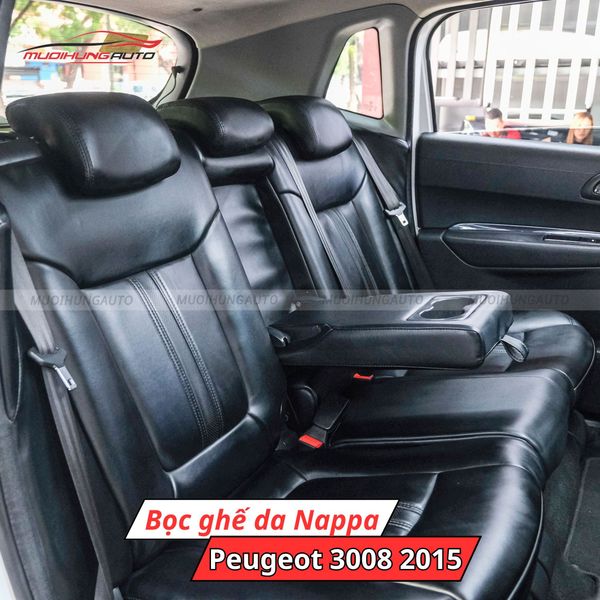 Bọc Ghế Da Nappa Peugeot 3008 2015
