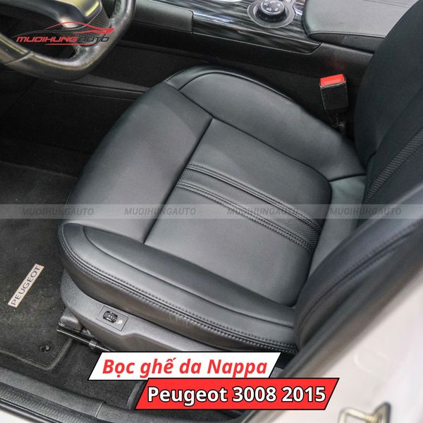 Bọc Ghế Da Nappa Peugeot 3008 2015