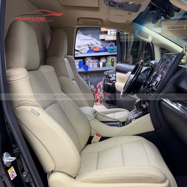 Bọc Ghế Da Ô Tô Toyota Alphard 2017