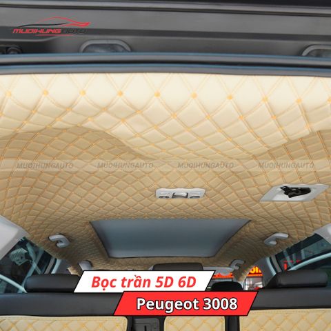 Bọc trần 5D 6D ô tô Peugeot 3008